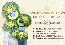 Đặt Hoa Chia Buồn Tại Bến Lức, Long An