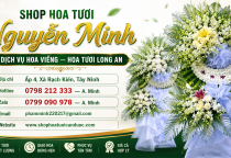 Đặt Hoa Viếng Đám Tang Tại Shop Hoa Nguyễn Minh 
