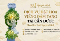 Đặt Hoa Viếng Tại Cần Đước