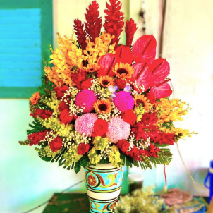 Bình hoa bàn gia tiên 27842