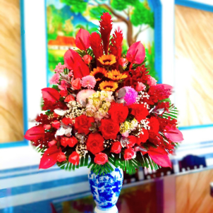 Bình hoa bàn gia tiên 33538