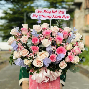 Giỏ hoa 34502 Giỏ hoa 34502