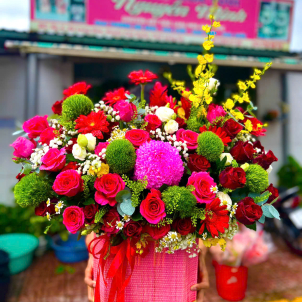 Giỏ Hoa 80687 Giỏ Hoa 80687
