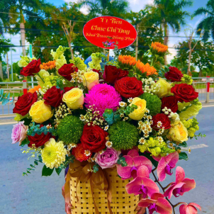 Giỏ hoa 27413 Giỏ hoa 27413