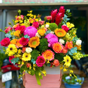 Hoa Giỏ 80384 Hoa Giỏ 80384