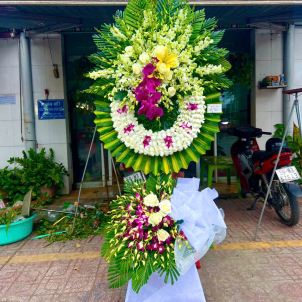 Kệ hoa viếng 19435