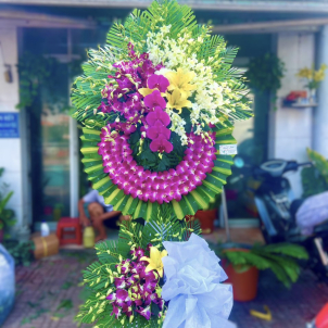 Kệ hoa viếng 77528