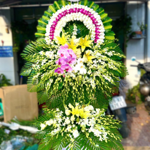 Kệ hoa viếng 16212