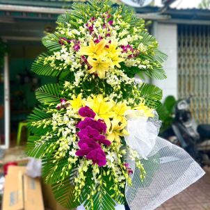 Kệ hoa viếng 32512