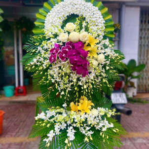 Kệ hoa viếng 90274