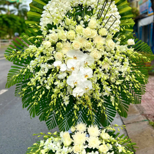 Kệ hoa viếng 24354