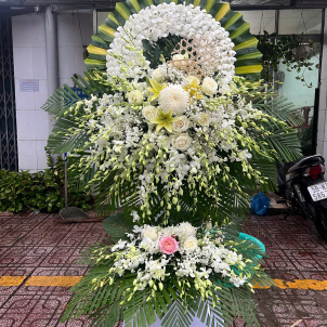 Kệ hoa viếng 08054