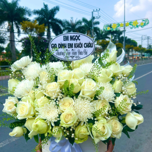 GIỎ HOA VIẾNG 57121