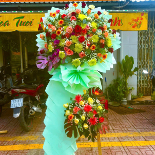 KỆ HOA CHÚC MỪNG KHAI TRƯƠNG 33109