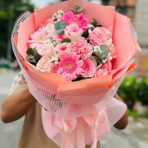 Bó hoa tặng sinh nhật - tại Gò Đen