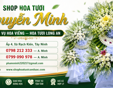 Đặt Hoa Viếng Đám Tang Tại Shop Hoa Nguyễn Minh 