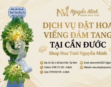 Đặt Hoa Viếng Tại Cần Đước