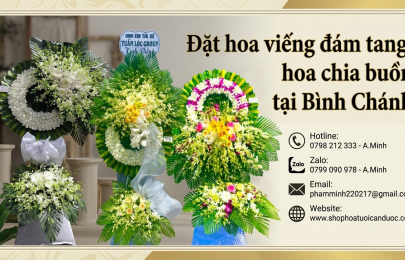 Đặt hoa chia buồn tại Bình Chánh 