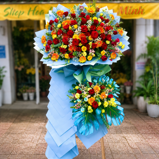KỆ HOA CHÚC MỪNG KHAI TRƯƠNG 15276