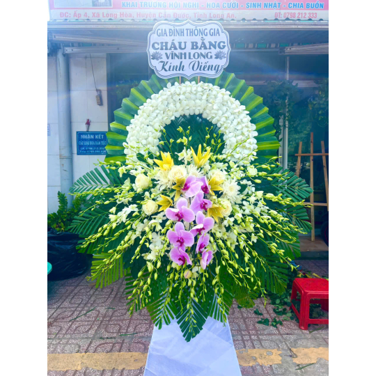 Kệ hoa viếng 34605