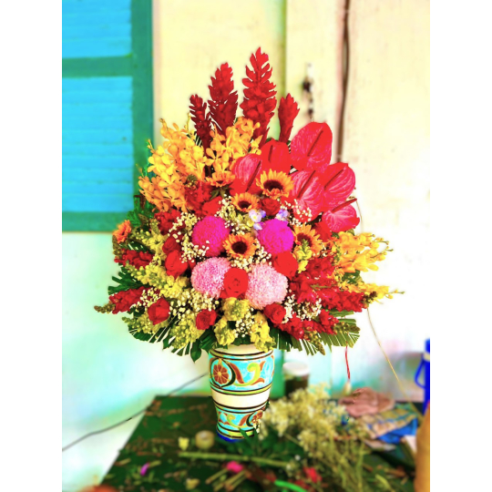 Bình hoa bàn gia tiên 27842