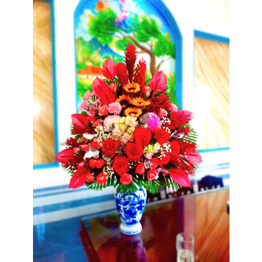 Bình hoa bàn gia tiên 33538