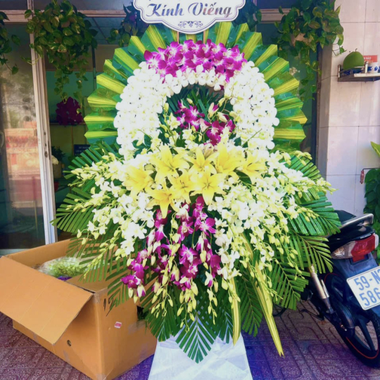 Kệ hoa viếng 63009