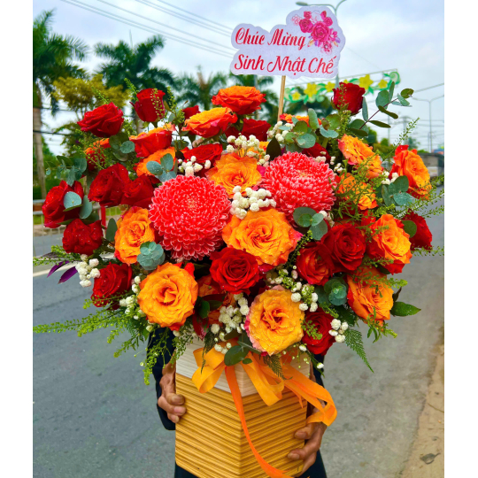 GIỎ HOA SINH NHẬT 28628