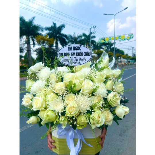 GIỎ HOA VIẾNG 57121