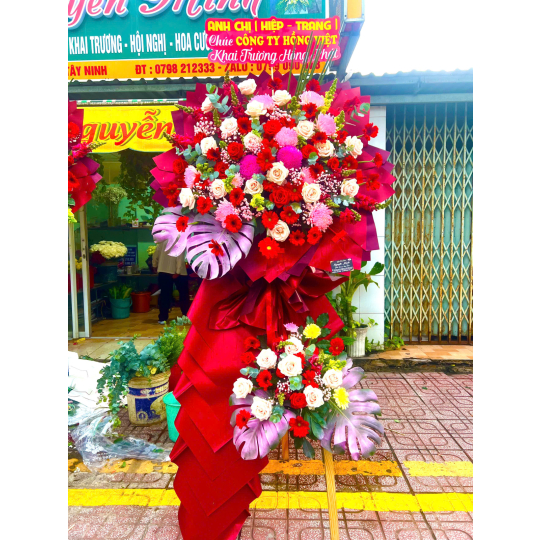 KỆ HOA CHÚC MỪNG KHAI TRƯƠNG 87259