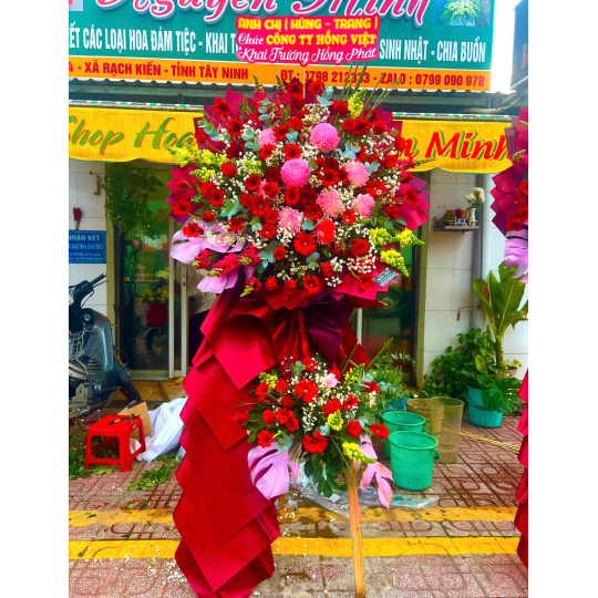 KỆ HOA CHÚC MỪNG KHAI TRƯƠNG 38447