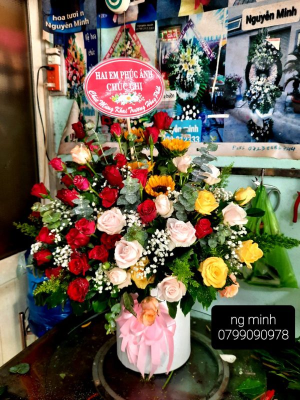 Hoa giỏ NM52
