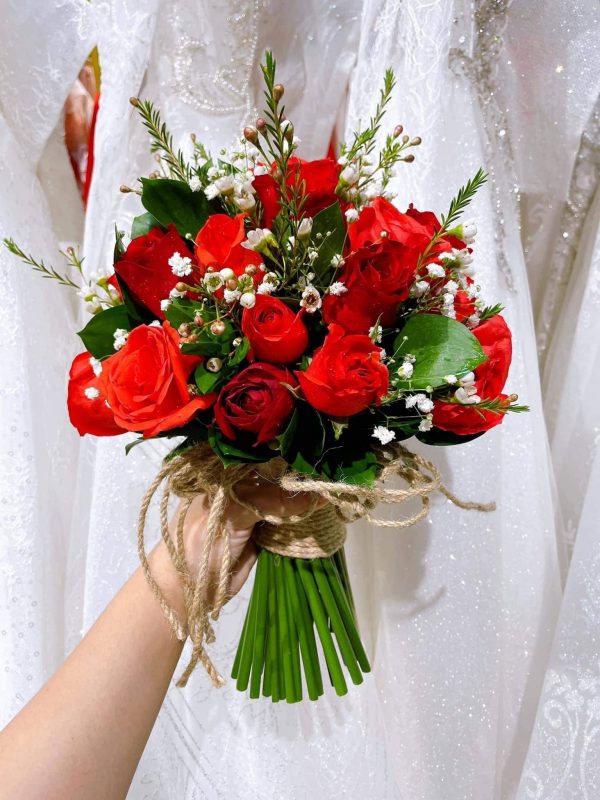 Hoa cưới cầm tay NM018